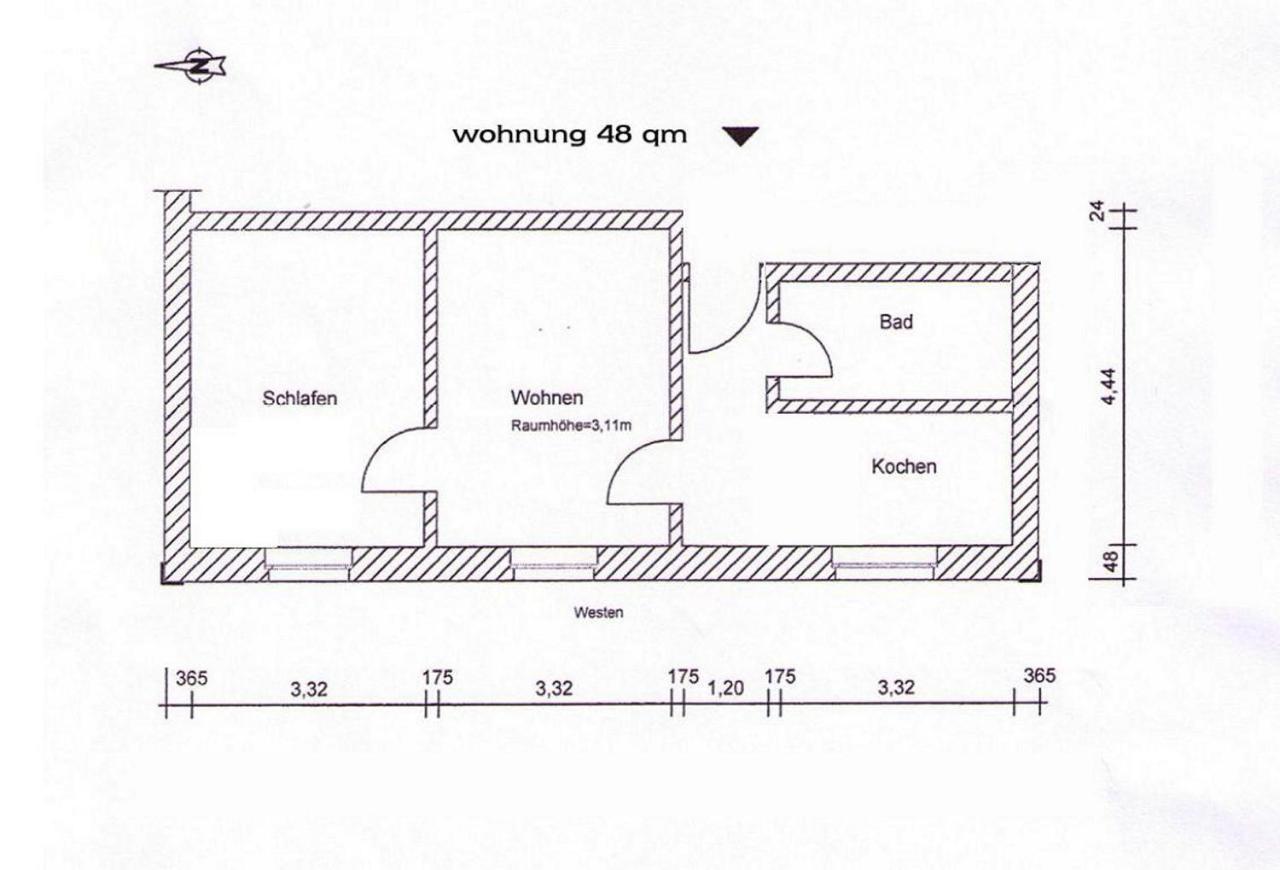 Katharina Boardinghouse Lejlighed Osnabrück Værelse billede